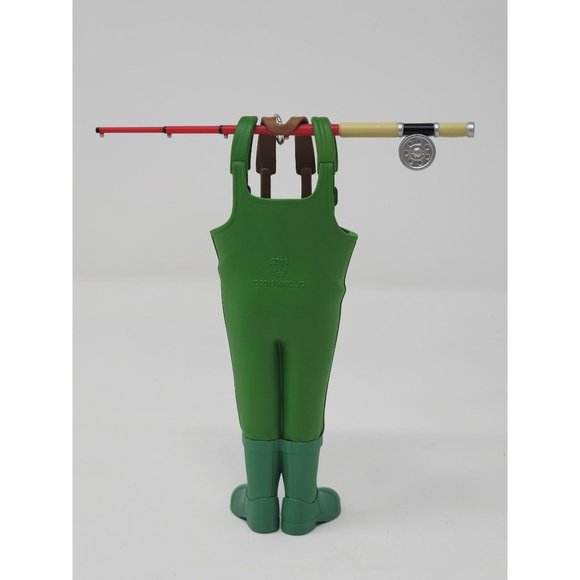 Hallmark 2019 Wading for a Nibble Boots Fishing NIB Keepsake‎ Christmas Ornament - Picture 4 of 8